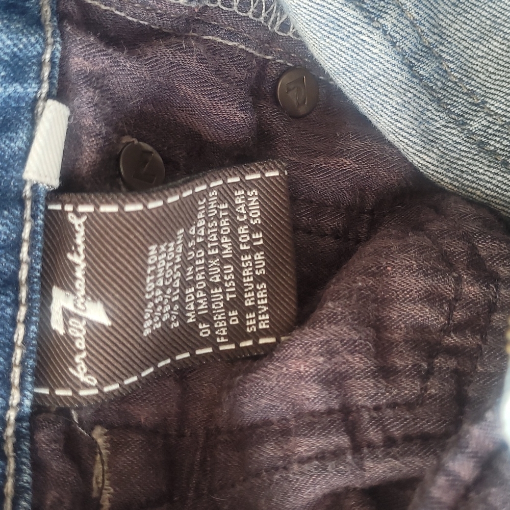 7 For All Mankind Low Rise Bootcut - Picture 5 of 7